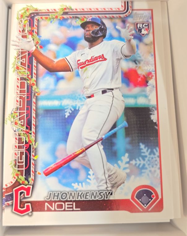 2025 Topps Holiday #H120 Jhonkensy Noel — front
