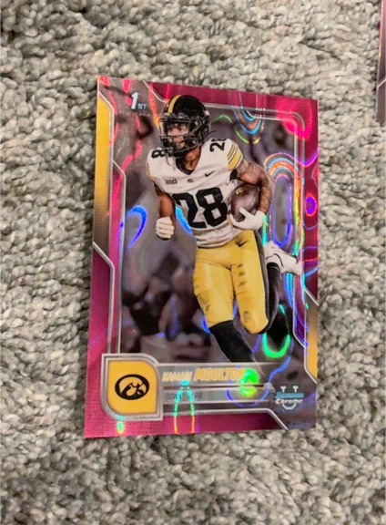 2025 Bowman Chrome University #5 Kamari Moulton — front