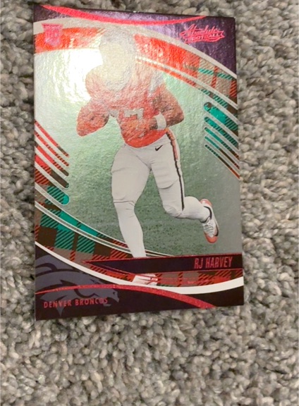 2025 Panini Absolute #173 RJ Harvey — front