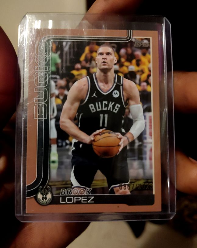 2025-26 Topps #58 Brook Lopez — front