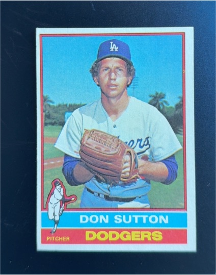 1976 Topps #530 Don Sutton — front