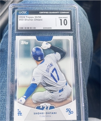 2024 Topps 50/50 #59 Shohei Ohtani — front