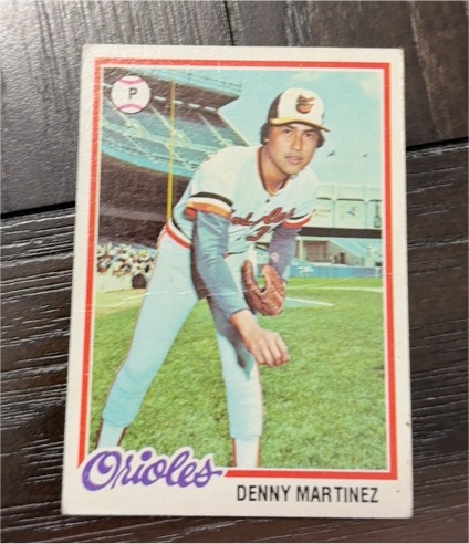 1978 Topps #119 Denny Martinez — front