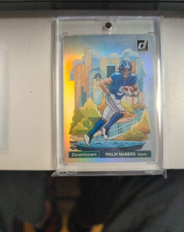 2024 Donruss Downtown #18 Malik Nabers — front