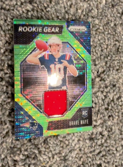 2024 Panini Prizm #RG-DME Drake Maye — front