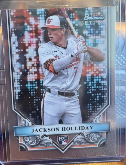 2024 Bowman Sterling #BSR-20 Jackson Holliday — front