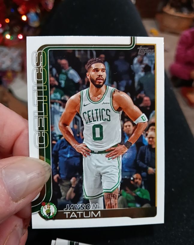2025-26 Topps #1 Jayson Tatum — front