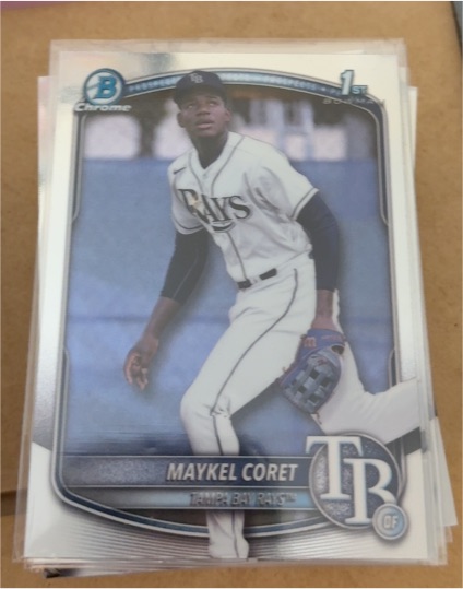 2025 Bowman Chrome #BCP-240 Maykel Coret — front