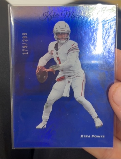 2024 Panini Prestige #1 Kyler Murray Blue Premium Xtra Points — front