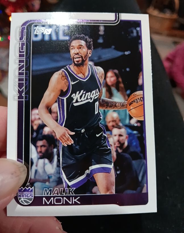 2025-26 Topps #164 Malik Monk — front