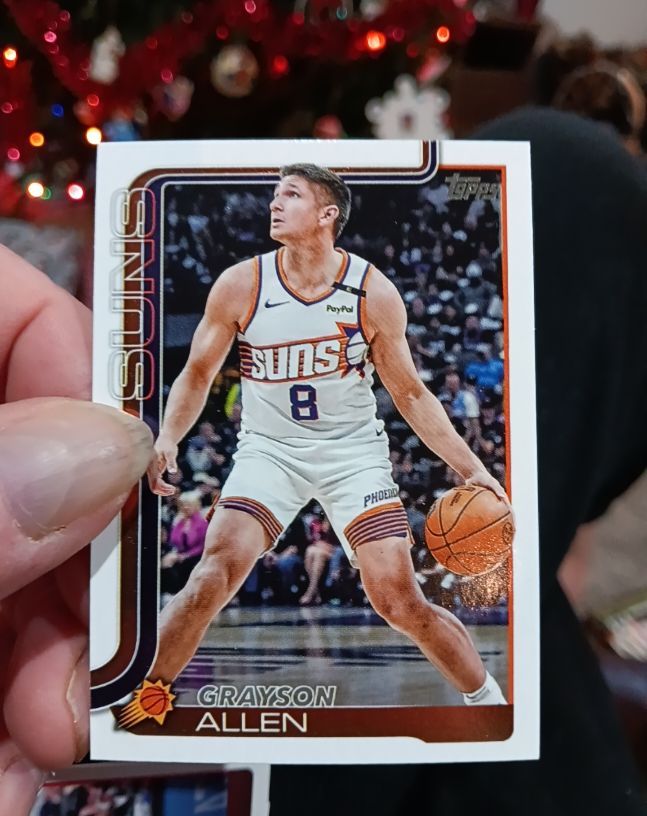 2025-26 Topps #161 Grayson Allen — front