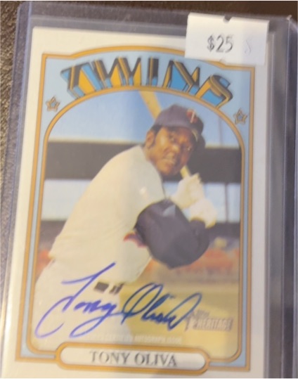 1972 Topps #400 Tony Oliva — front
