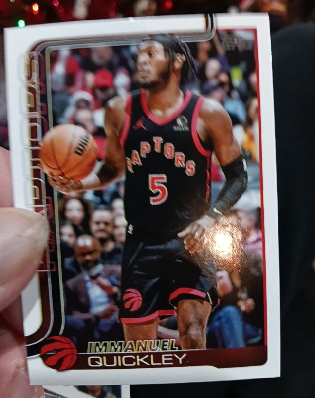2025-26 Topps #32 Immanuel Quickley — front