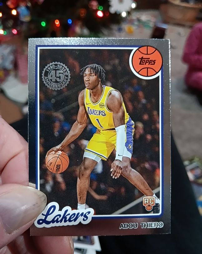 2025-26 Topps #80BK-79 Adou Thiero — front
