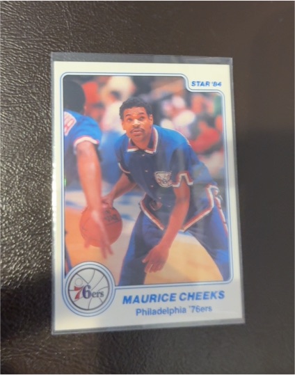 1983-84 Star #2 Maurice Cheeks — front