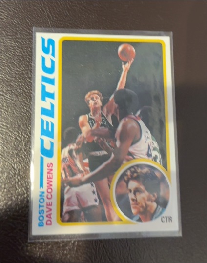 1978-79 Topps #40 Dave Cowens — front