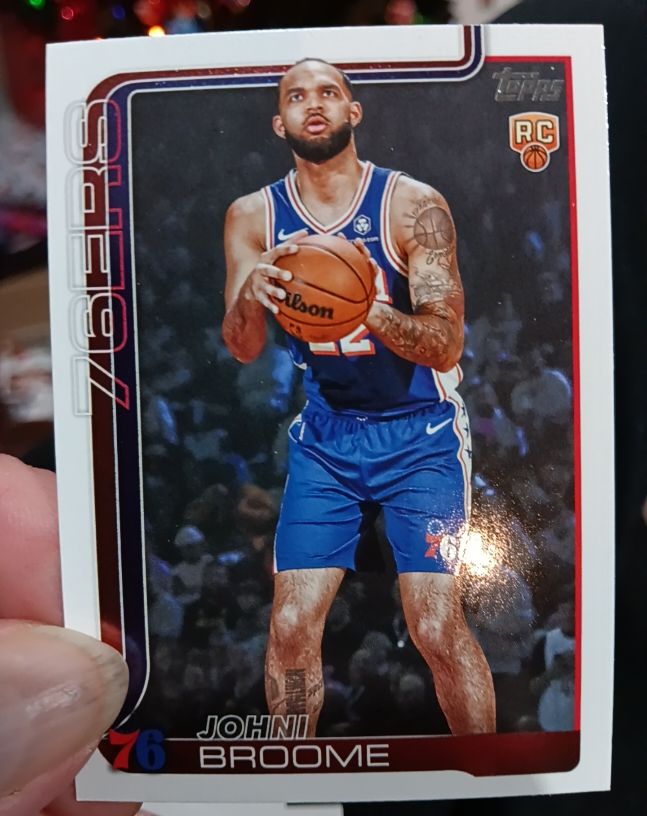 2025-26 Topps #235 Johni Broome — front
