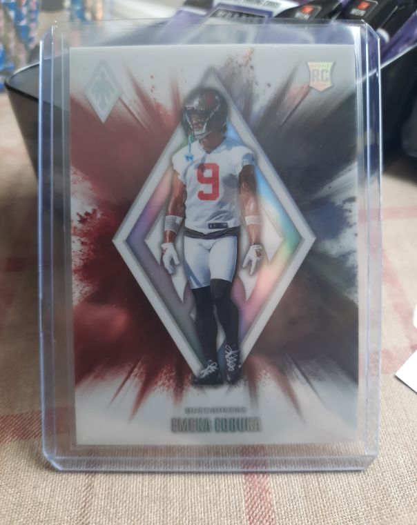 2025 Panini Phoenix Emeka Egbuka Color Blast RC Buccaneers — front