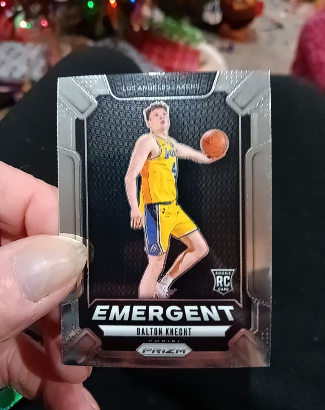 2024-25 Panini Prizm #10 Dalton Knecht Emergent — front