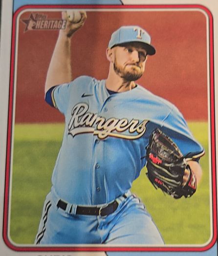 2023 Topps Heritage #584 Chris Stratton — front