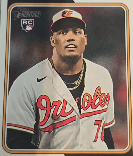 2023 Topps Heritage High Number #527 Yennier Cano — front