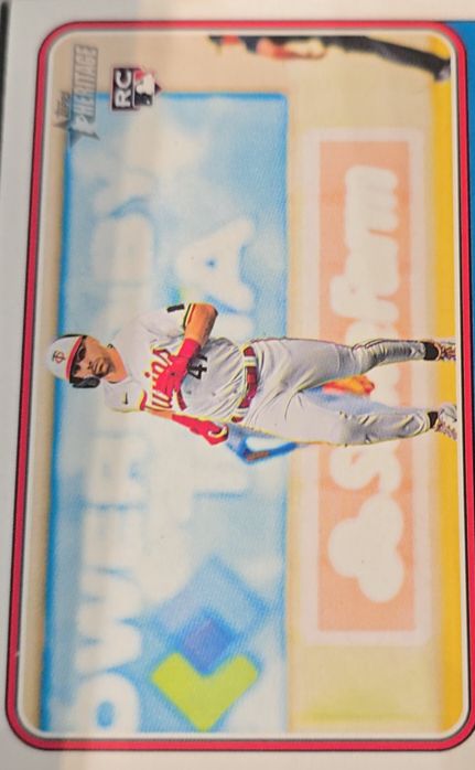 2023 Topps Heritage #589 Edouard Julien — front