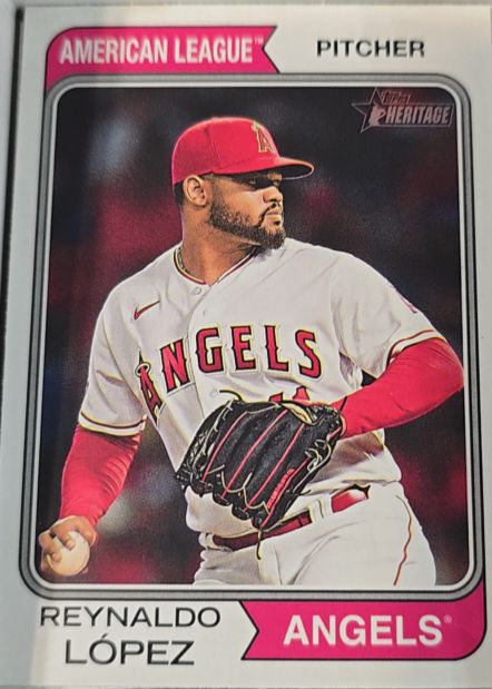2023 Topps Heritage High Number #628 Reynaldo López — front