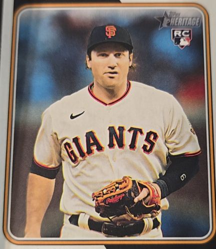 2023 Topps Heritage #643 Casey Schmitt — front