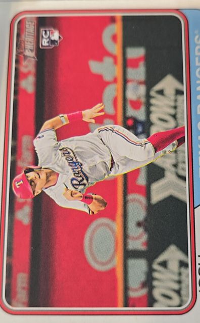 2023 Topps Heritage #512 Josh Jung — front
