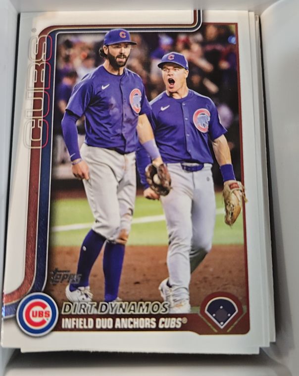 2025 Topps Update #US309 Dansby Swanson & Matt Shaw — front