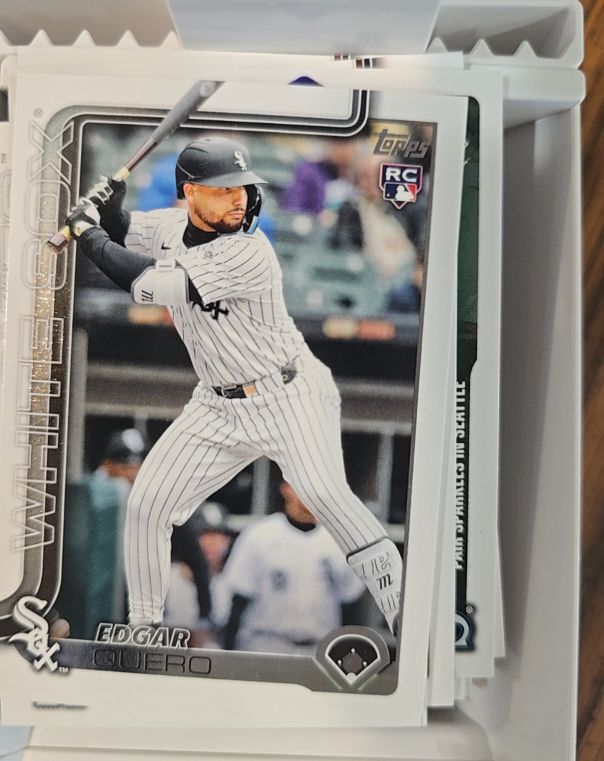 2025 Topps Update Series #US145 Edgar Quero — front
