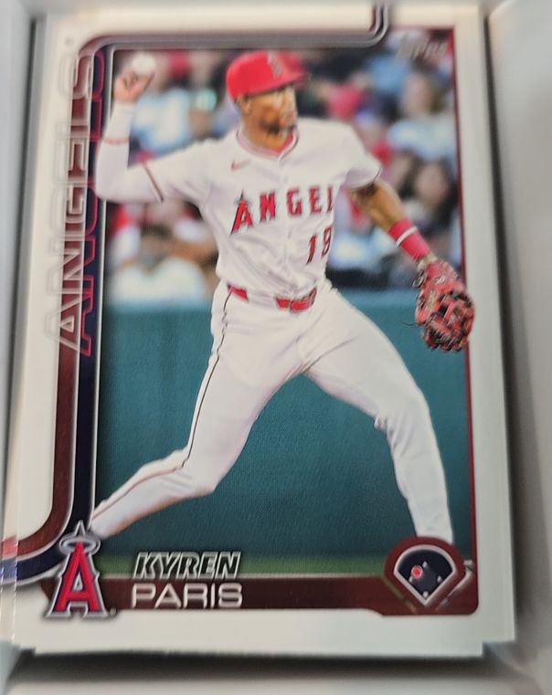 2025 Topps #31 Kyren Paris — front