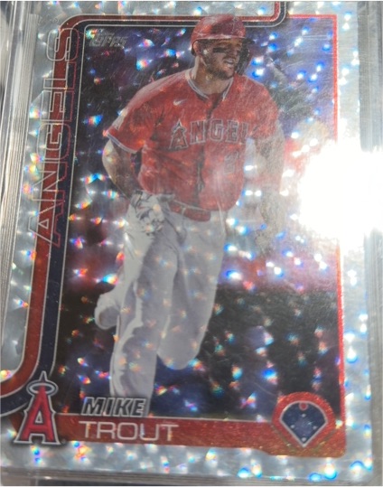 2025 Topps Series 1 #200 Mike Trout — front