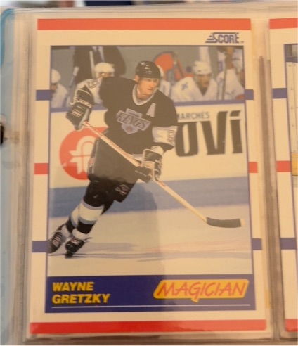 1990-91 Score #338 Wayne Gretzky Magician — front