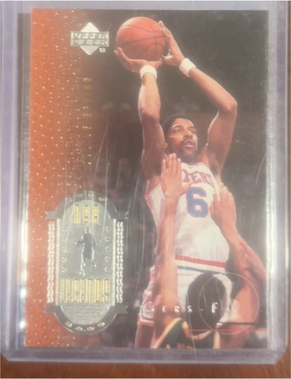 1999-00 Upper Deck Legends #6 Julius Erving — front