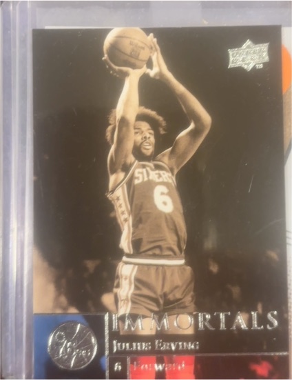 2009-10 Upper Deck #248 Julius Erving — front