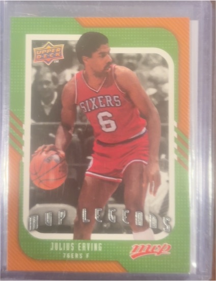 2008-09 Upper Deck MVP #257 Julius Erving — front