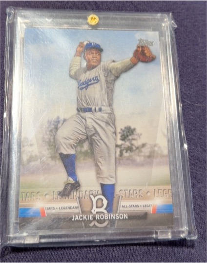 2018 Topps Update Series Salute Legendary All-Stars #S-3 Jackie Robinson — front