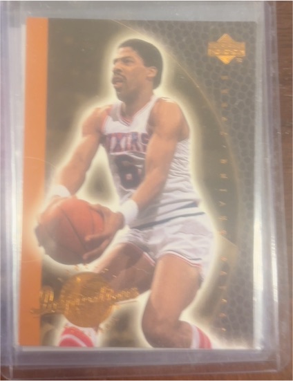 2001-02 Upper Deck Inspirations #66 Julius Erving — front