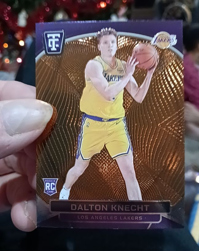 2024-25 Panini Totally Certified #154 Dalton Knecht — front