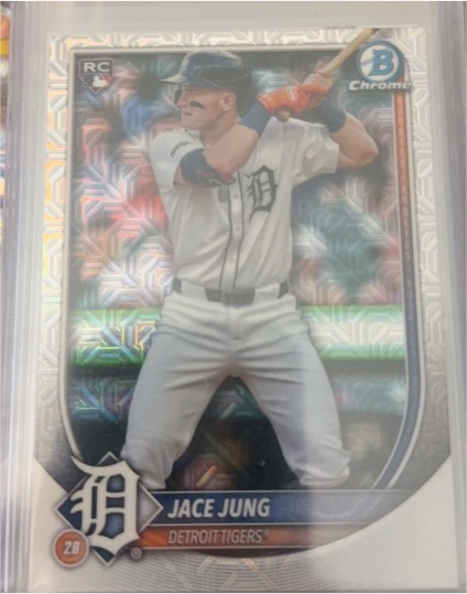 2025 Bowman Chrome #59 Jace Jung — front