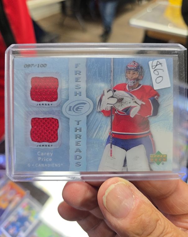 2007-08 Upper Deck Ice Fresh Threads #FT-CP Carey Price — front