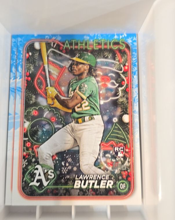 2024 Topps Holiday #H4 Lawrence Butler — front