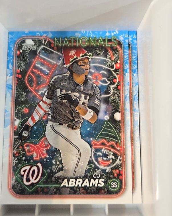 2024 Topps Holiday #H47 CJ Abrams — front