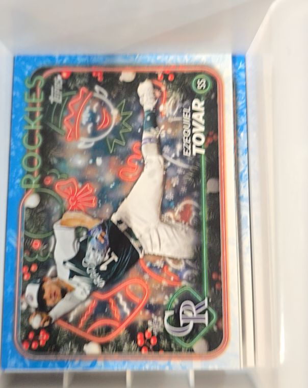 2024 Topps Holiday #H107 Ezequiel Tovar — front