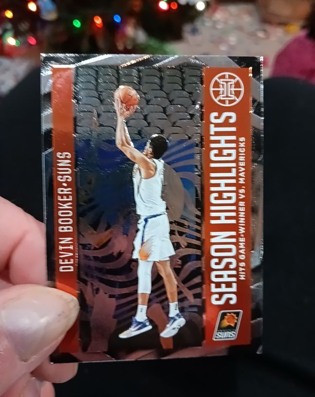 2020-21 Panini Illusions #5 Devin Booker Season Highlights — front