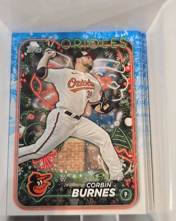 2024 Topps Holiday #H7 Corbin Burnes — front
