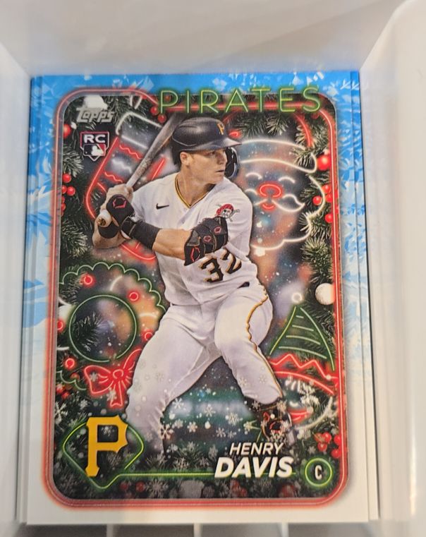 2024 Topps Holiday #H187 Henry Davis — front