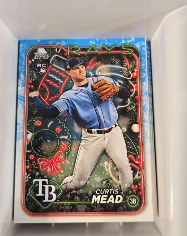 2024 Topps Holiday #H53 Curtis Mead — front