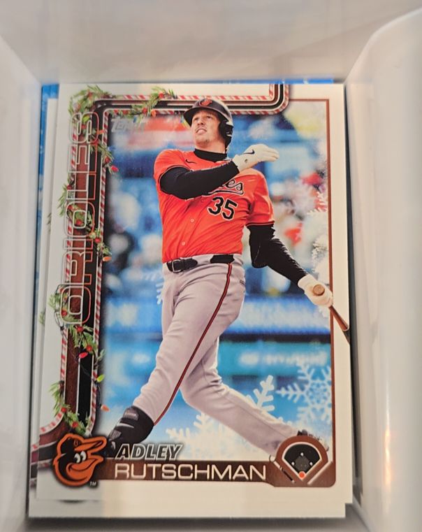 2025 Topps Holiday #H191 Adley Rutschman — front